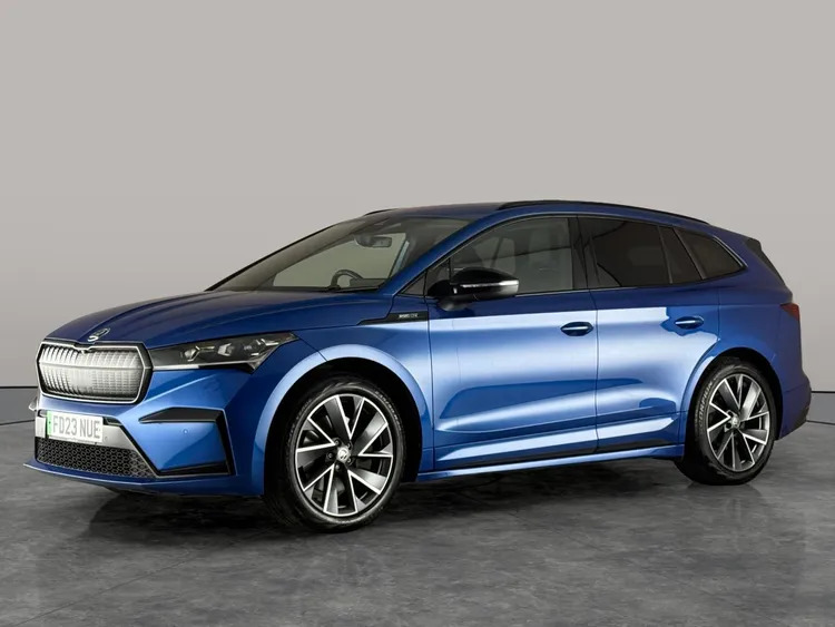 Skoda ENYAQ E Blue #1
