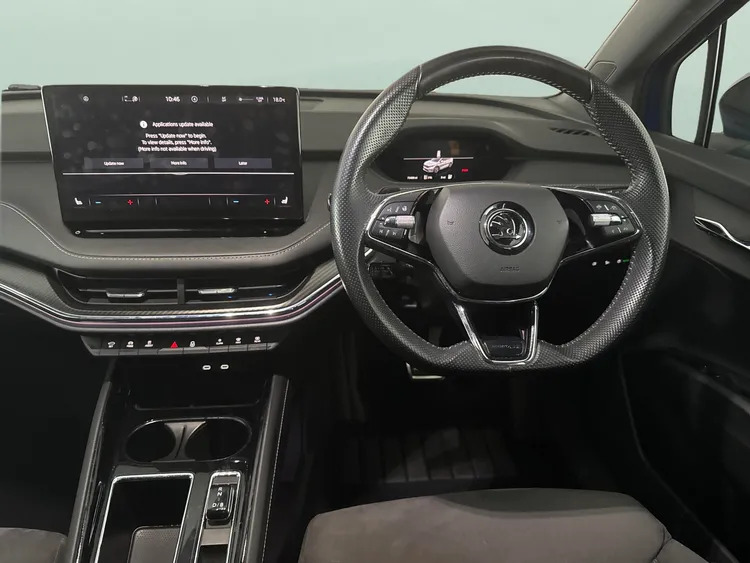 Skoda ENYAQ E Blue #13
