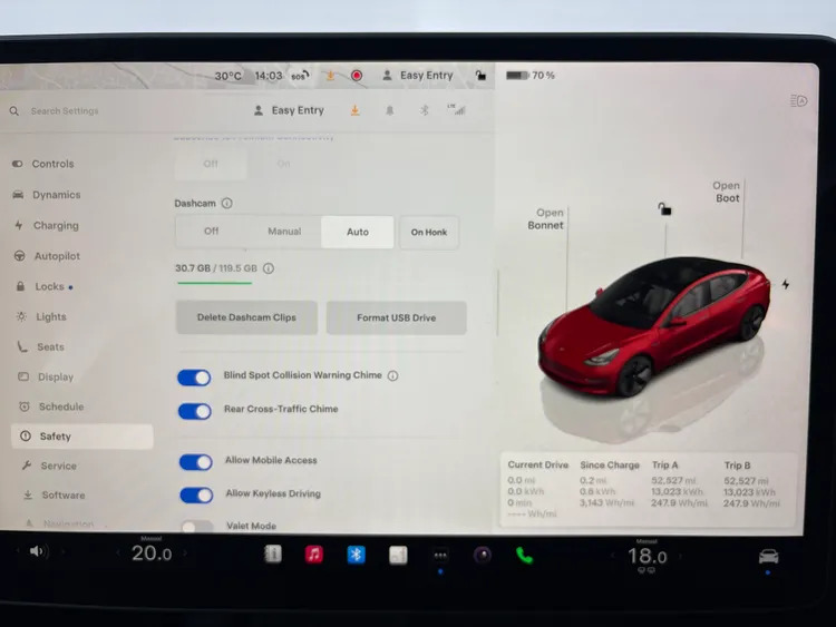 Tesla Model 3 Saloon Rwd White #35