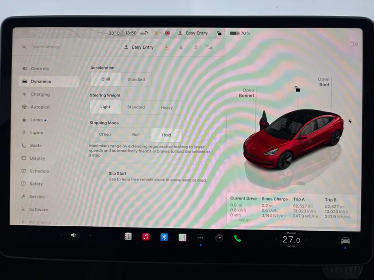 Tesla Model 3 Saloon Rwd White #27
