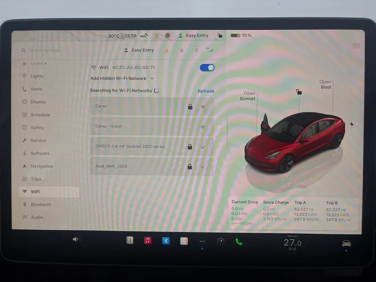Tesla Model 3 Saloon Rwd White #24