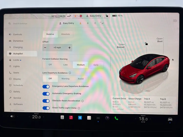 Tesla Model 3 Saloon Rwd White #33