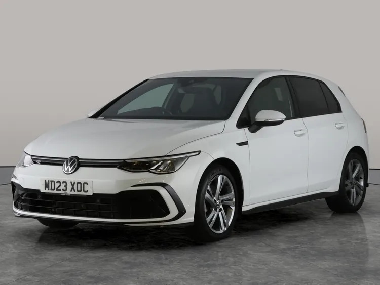 Volkswagen Golf 1.5 Tsi R-line White #1