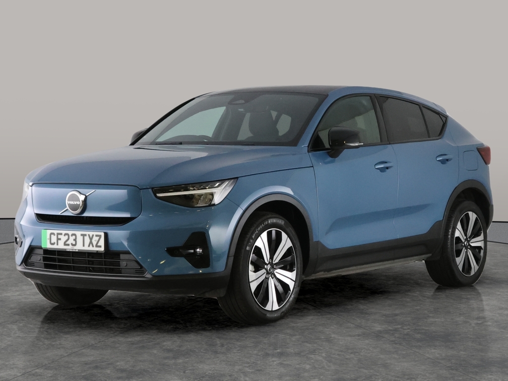 Volvo C40 Recharge Plus Twin Motor White #1