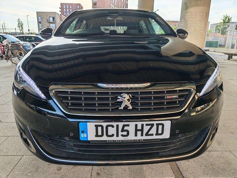 Peugeot 308 Hatchback 1.6 Hdi Gt Line Euro 5 Ss 20151 Blue #31