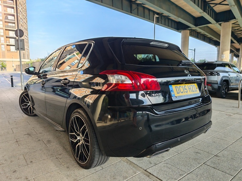 Peugeot 308 Blue Hdi S S Black #2
