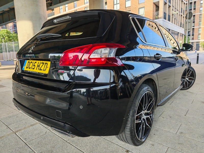Peugeot 308 Hatchback 1.6 Hdi Gt Line Euro 5 Ss 20151 Blue #34