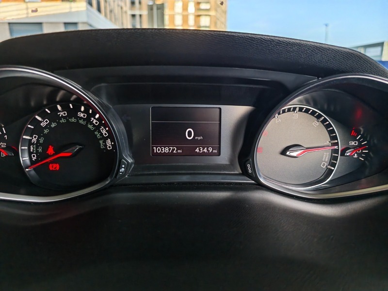 Peugeot 308 Hatchback 1.6 Hdi Gt Line Euro 5 Ss 20151 Blue #12