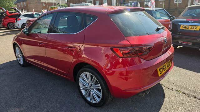 Seat Leon 1.5 Tsi Evo Xcellence Euro 6 Ss SY68XDD Red #4