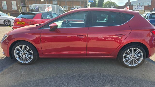 Seat Leon 1.5 Tsi Evo Xcellence Euro 6 Ss SY68XDD Red #6
