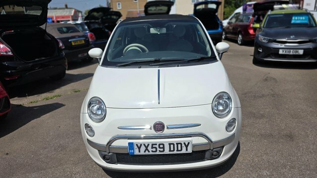 Fiat 500C C Pop White #8