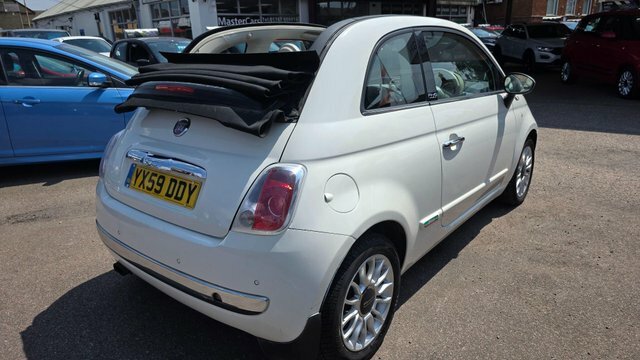 Fiat 500C C Pop White #17