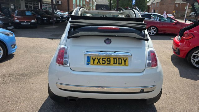 Fiat 500C C Pop White #12