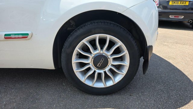 Fiat 500C C Pop White #27