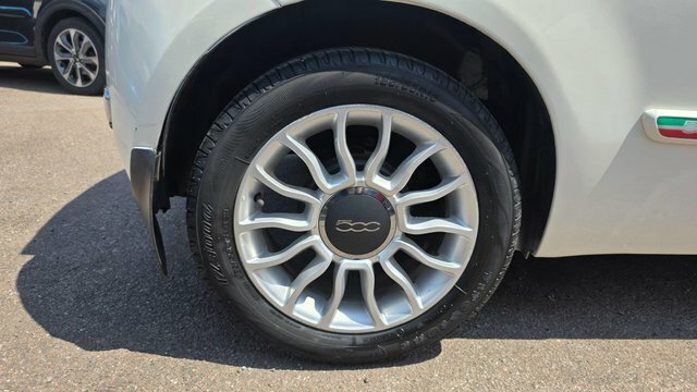 Fiat 500C C Pop White #26