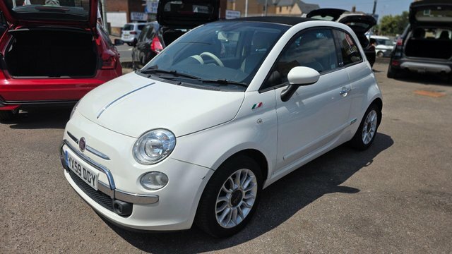 Fiat 500C C Pop White #7