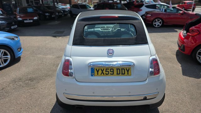 Fiat 500C C Pop White #16