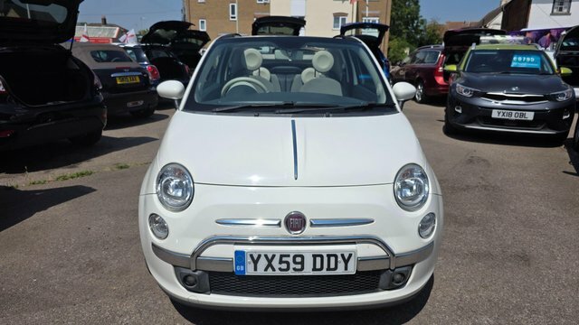 Fiat 500C 1.2 Lounge Euro 5 White #2