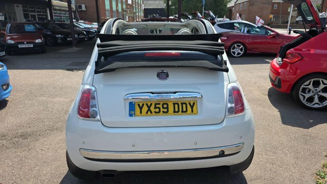 Fiat 500C C Pop White #14