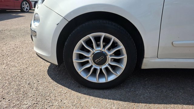 Fiat 500C C Pop White #28