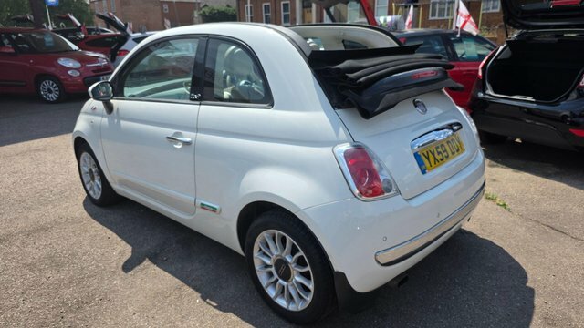 Fiat 500C 1.2 Lounge Euro 5 White #4