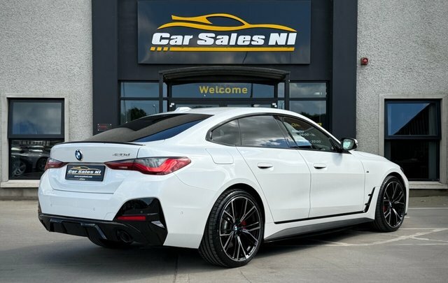 BMW 4 Series 2.0 420D Mht M Sport Hatchback Hybrid A AF22XCR White #3