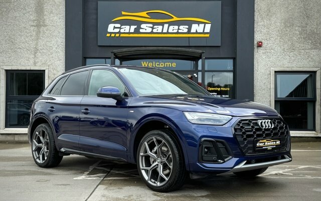 Audi Q5 2.0 Tdi 40 S Line Suv S Tronic Quattro Blue