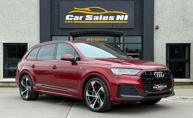 Audi Q7 3.0 Tdi V6 45 S Line Suv Tiptronic Quat Red