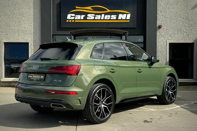 Audi Q5 2.0 Tdi 40 S Line Suv S Tronic Quattro YY22FDV Green #3