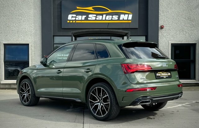 Audi Q5 2.0 Tdi 40 S Line Suv S Tronic Quattro YY22FDV Green #4