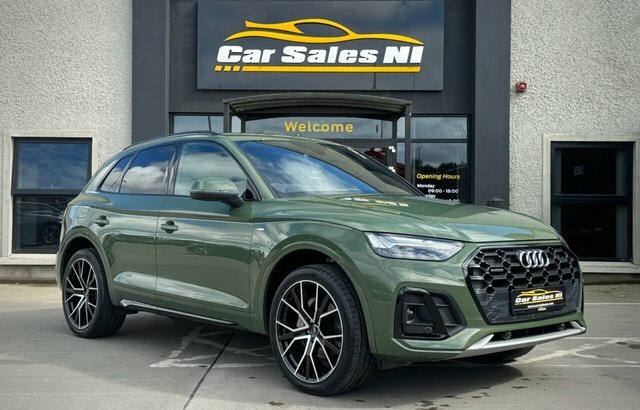 Audi Q5 2.0 Tdi 40 S Line Suv S Tronic Quattro Green