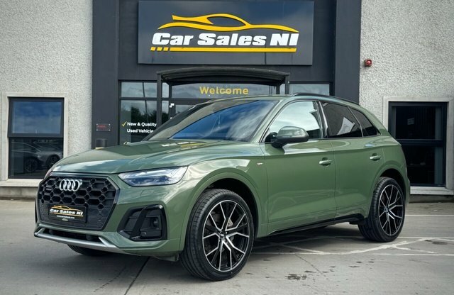 Audi Q5 2.0 Tdi 40 S Line Suv S Tronic Quattro YY22FDV Green #2