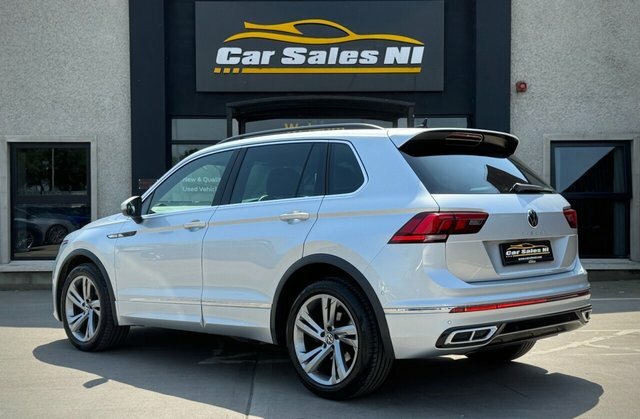 Volkswagen Tiguan 2.0 Tdi R-line Edition Suv Dsg Euro 6 DF72TVW Silver #3
