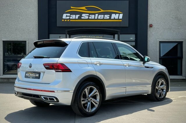 Volkswagen Tiguan 2.0 Tdi R-line Edition Suv Dsg Euro 6 DF72TVW Silver #2