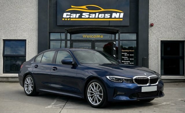 BMW 3 Series 2.0 318D Mht Se Saloon Hybrid Euro Blue