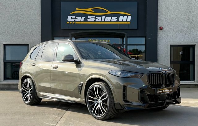 BMW X5 3.0 30D Mht M Sport Suv Hybrid Steptron EJ23OLP Green
