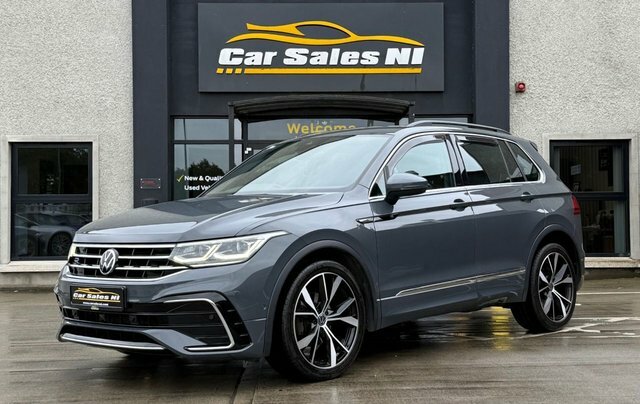 Volkswagen Tiguan 2.0 Tdi R-line Suv Dsg 4Motion Euro 6 Grey #2