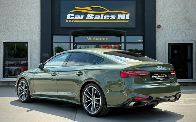 Audi A5 2.0 Tdi 35 S Line Sportback S Tronic Eu YB23XPZ Green #3