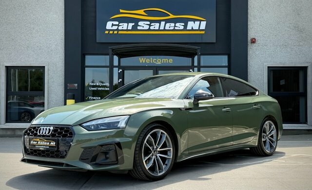 Audi A5 2.0 Tdi 35 S Line Sportback S Tronic Eu YB23XPZ Green #2