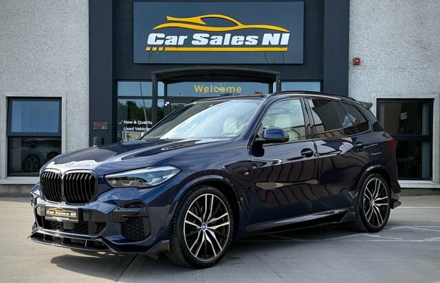 BMW X5 3.0 30D Mht M Sport Suv Hybrid Xdr EO22XBF Blue #2