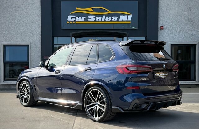 BMW X5 3.0 30D Mht M Sport Suv Hybrid Xdr EO22XBF Blue #6