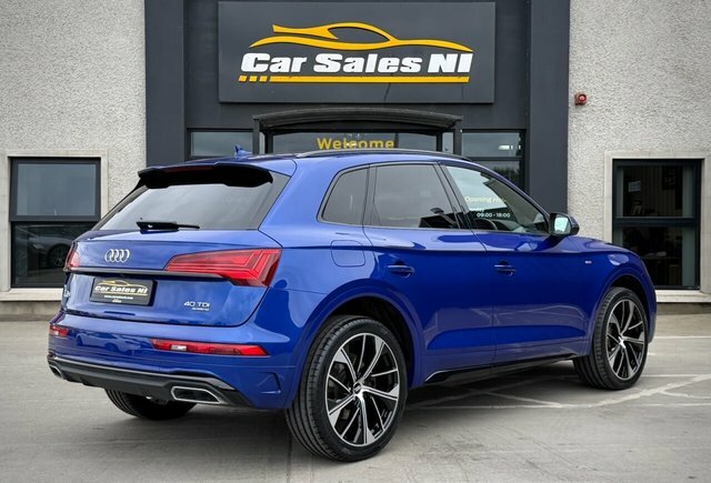 Audi Q5 2.0 Tdi 40 S Line Suv S Tronic Quattro JR22MKR Blue #3