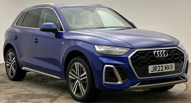 Audi Q5 2.0 Tdi 40 S Line Suv S Tronic Quattro Blue