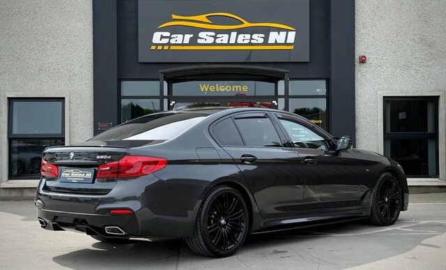 BMW 5 Series 2.0 520D M Sport Saloon Euro 6 S FY69VBG Grey #3