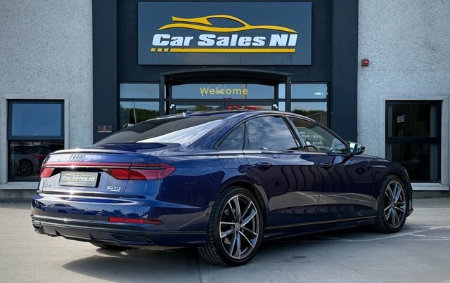 Audi A8 3.0 Tdi V6 50 Black Edition Saloon Tipt WD21XOH Blue #4
