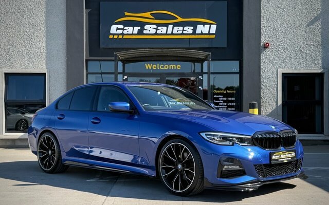 BMW 3 Series 2.0 320D Mht M Sport Saloon Hybrid Blue