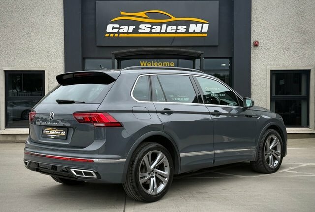 Volkswagen Tiguan 2.0 Tdi R-line Edition Suv Dsg Euro 6 DF72YLH Grey #3