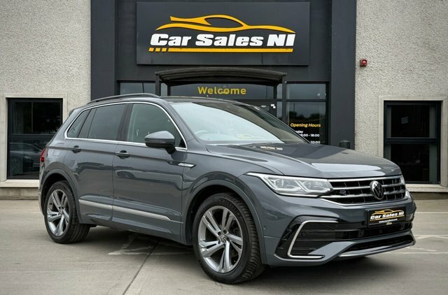 Volkswagen Tiguan 2.0 Tdi R-line Edition Suv Dsg Euro 6 DF72YLH Grey