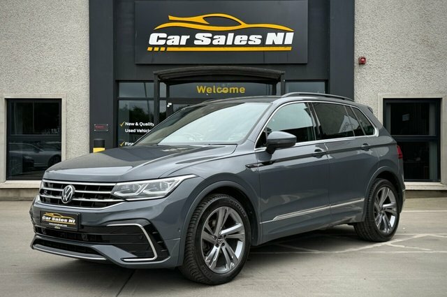 Volkswagen Tiguan 2.0 Tdi R-line Edition Suv Dsg Euro 6 DF72YLH Grey #2