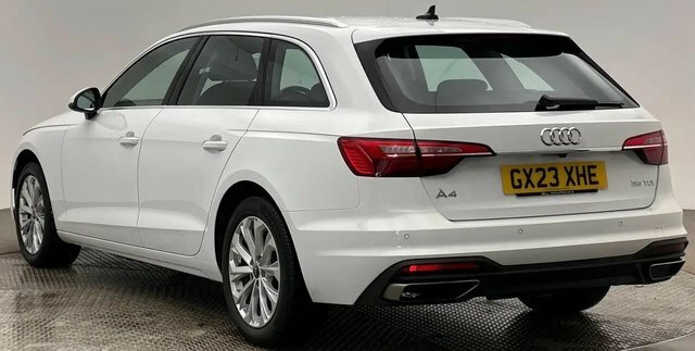 Audi A4 Avant 2.0 Tdi 35 Technik Estate S Tronic Euro White #2